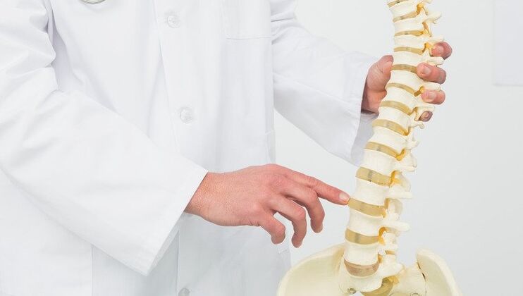 dokita ṣe afihan ilana ti idagbasoke ti osteochondrosis